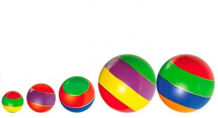 Купить Мячи резиновые (комплект из 5 мячей различного диаметра) в Горячийключе 