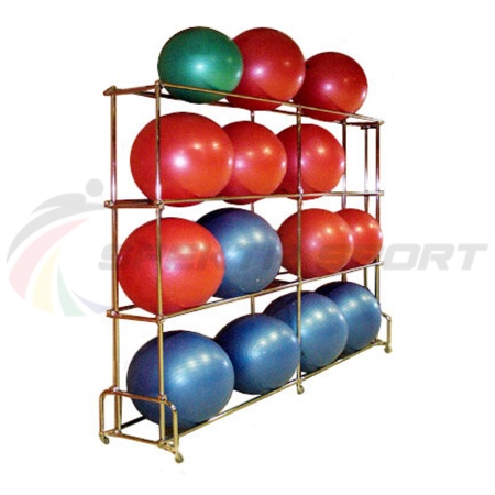 Купить Стеллаж для гимнастических мячей 16 шт в Горячийключе 