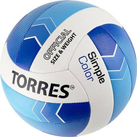 Купить Мяч волейбольный Torres Simple Color любительский р.5 в Горячийключе 